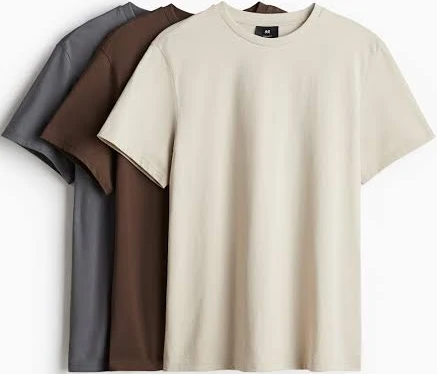 H&M Men's Regular Fit T-shirts